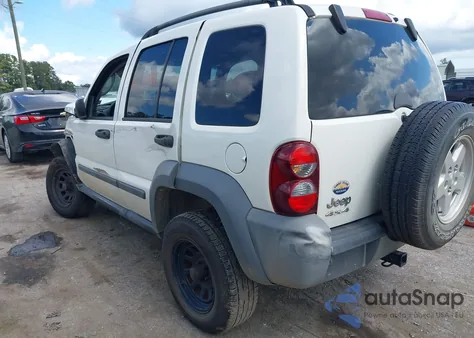 2005 Jeep Liberty Sport from USA, damaged, VIN 1J4GL48K95W614496